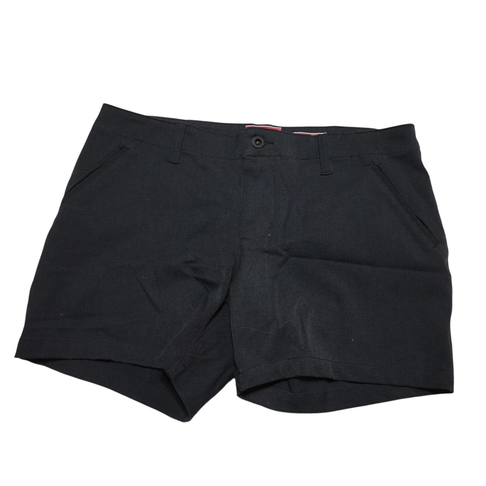 Giro Shorts Womens 10 Black Twill Chino Cycling Stretch 4.5 Inseam Summer